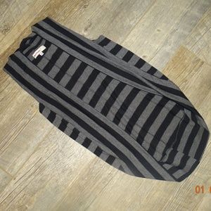 Red Pedal Boho Striped Vest